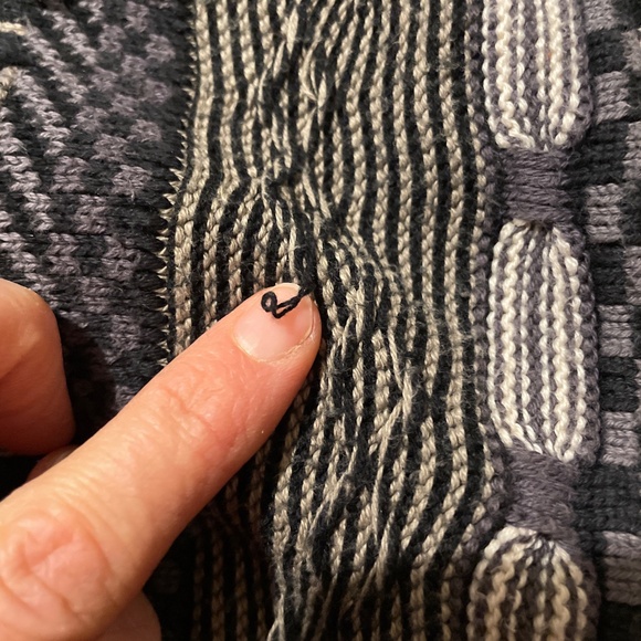 Vintage Croft and Barrow 3D knit textured sweater - Picture 9 of 10